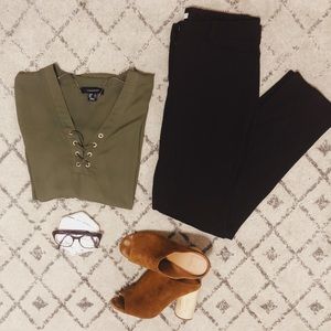 New York and company stretch work pants